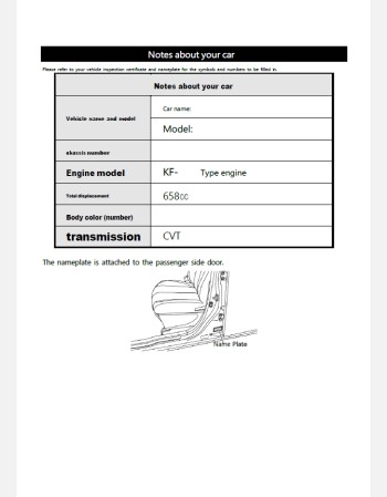 subaru lucra 2012-2013 owners manual in english